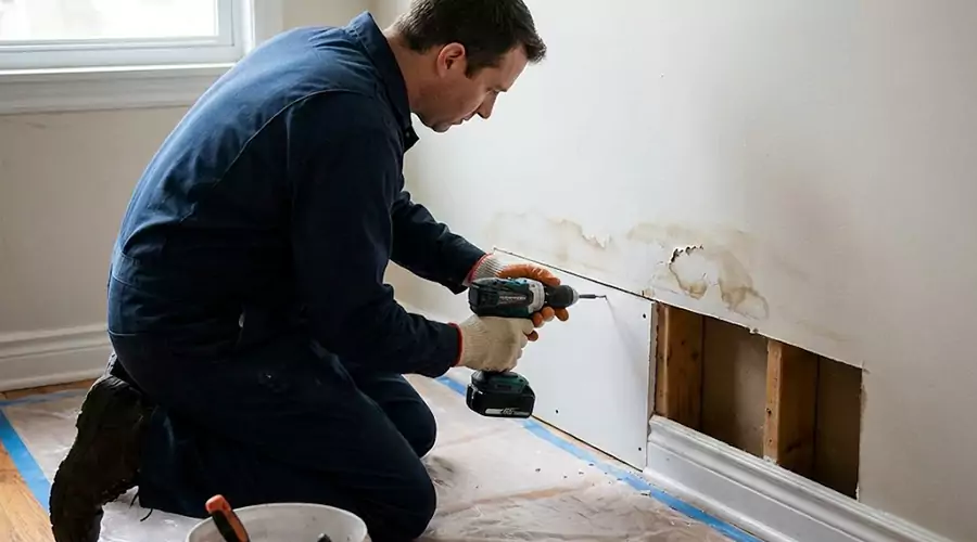 Can Water-Damaged Drywall Be Saved?