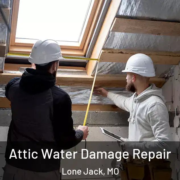  Attic Water Damage Repair Lone Jack, MO