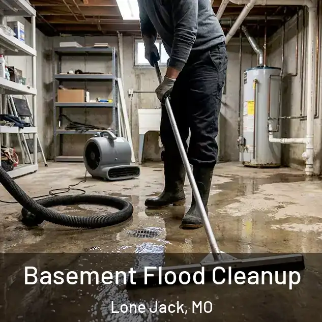  Basement Flood Cleanup Lone Jack, MO