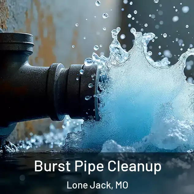  Burst Pipe Cleanup Lone Jack, MO