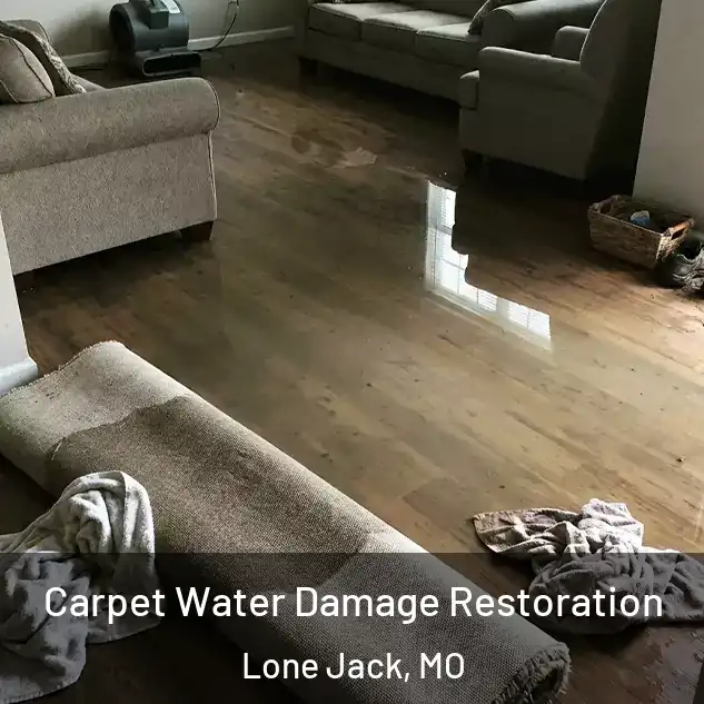  Carpet Water Damage Restoration Lone Jack, MO