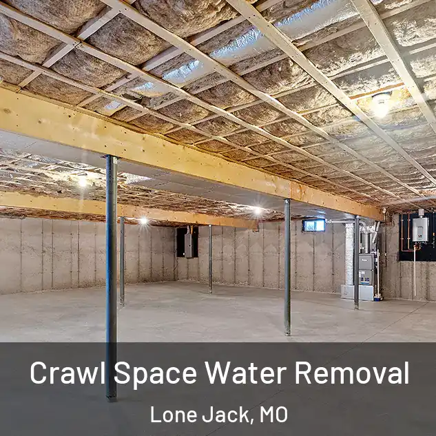  Crawl Space Water Removal Lone Jack, MO