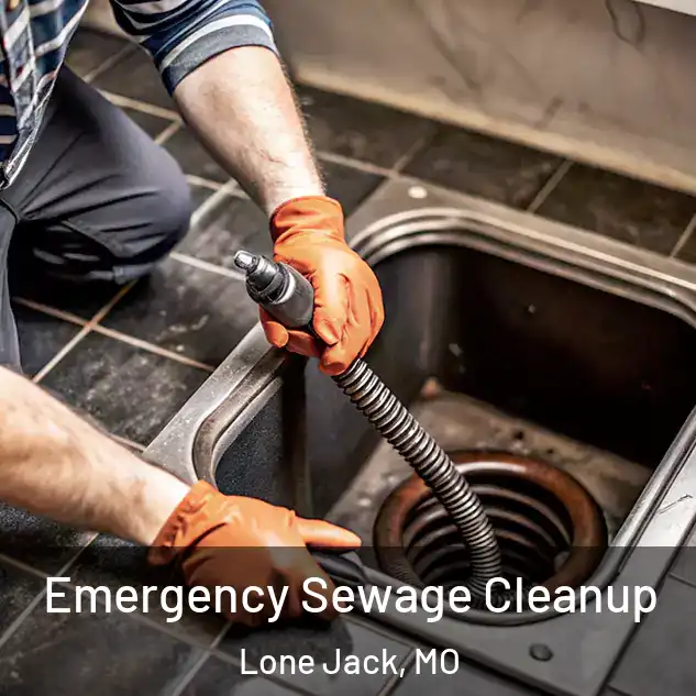  Emergency Sewage Cleanup Lone Jack, MO