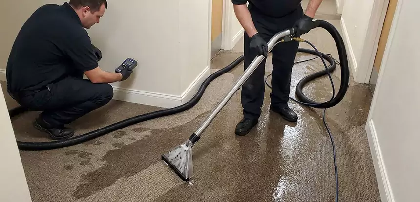 Basement Flooded Carpet Soaked Recovery in Lone Jack
