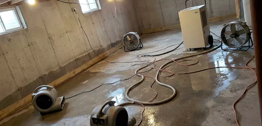 Large-Scale Water Damage Cleanup in Lone Jack