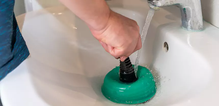 Sink Standing Water Blockage Removal in Lone Jack