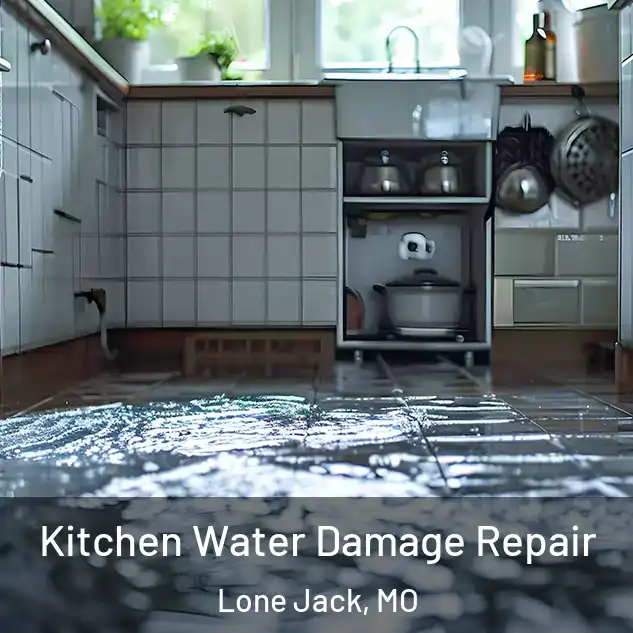  Kitchen Water Damage Repair Lone Jack, MO