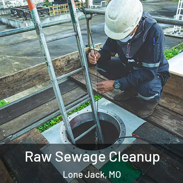  Raw Sewage Cleanup Lone Jack, MO