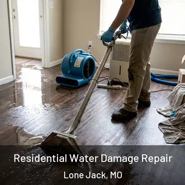  Residential Water Damage Repair Lone Jack, MO