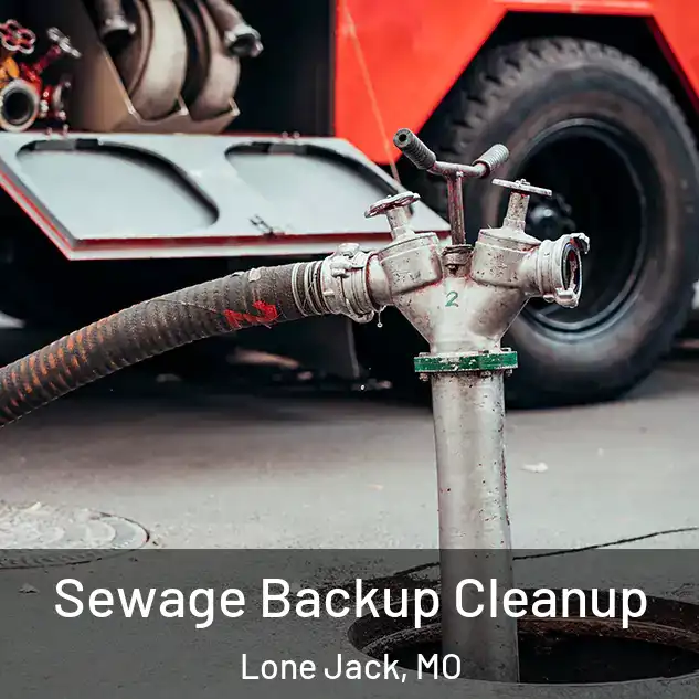  Sewage Backup Cleanup Lone Jack, MO
