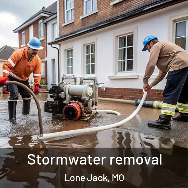  Stormwater removal Lone Jack, MO